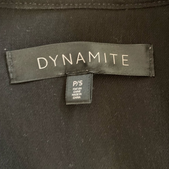 Black dress tie at the waist with gold details - Picture 3 of 3